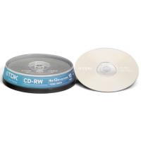 Диск CD TDK 700MB 12x Cakebox 10шт (t19512)
