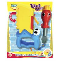 Розвиваюча іграшка BeBeLino Пила с синей ручкой и отвертка (57064-2)