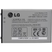 Акумуляторна батарея для телефону LG GW620/GX200/GX300/GX500/GT540 (LGIP-400N) (LGIP-400N / 21465)