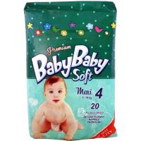 Підгузок BabyBaby Soft Premium Maxi 4 (7-18 кг) 20 шт (8588004865525)