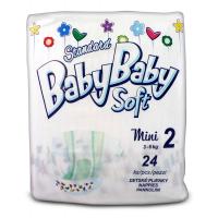 Підгузок BabyBaby Soft Standard Mini 2 (3-6 кг) 24 шт (8588004865587)
