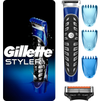 Бритва Gillette Fusion5 ProGlide Styler з 1 картриджем ProGlide Power + 3 насадки для моделювання бороди і вусів (7702018273386)