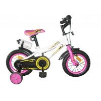 Дитячий велосипед BabyHit Swallow White with Pink (10171)