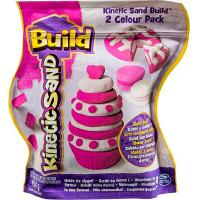 Набір для творчості Wacky-Tivities Kinetic sand build белый, розовый (71428WPn)