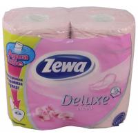 Туалетний папір Zewa Deluxe 3-слойная Орхидея Розовая 4 шт (7322540568745)
