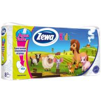 Туалетний папір Zewa Kids 3-слойная 8 шт (7322540606232)