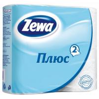 Туалетний папір Zewa Plus 2-слойная Белая 4 шт (4605331003308)