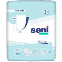 Пелюшки для малюків Seni Soft 90x60 см 5 шт (5900516690328)