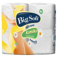 Туалетний папір Big Soft Kamilka ароматзированная 3 слоя 160 отрывов 4 шт (8588001193294)