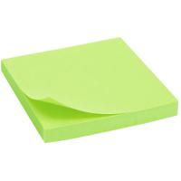 Папір для нотаток Axent with adhesive layer 75x75мм,80sheets,neon green (2414-12-А)