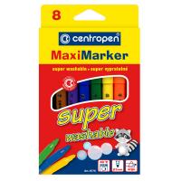 Фломастери Centropen 8770 Maxi Super washable, 8 colors (8770/08)