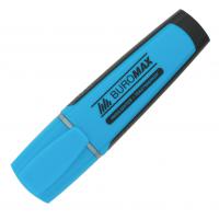 Маркер Buromax highlighter pen, chisel tip, blue (BM.8900-02)