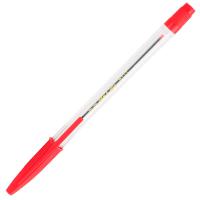 Ручка кулькова Buromax non-retractable JOBMAX Corvina, red (BM.8117-03)