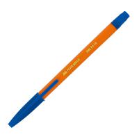 Ручка кулькова Buromax non-retractable JOBMAX ORANGE, blue (BM.8119-01)