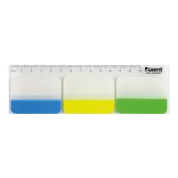 Роздільник сторінок Axent neon colors mix, plastic 3х38х45mm, 30 шт. (2447-01-А)