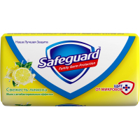 Тверде мило Safeguard Свежесть лимона 90 г (4015600847104)