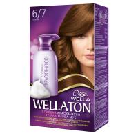 Фарба-мус для волосся Wellaton стойкая 6/7 Шоколад (4056800997992)