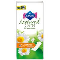 Щоденні прокладки Libresse Natural Care Pantyliners Normal 20 шт (7322540523249)