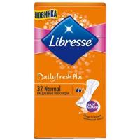 Щоденні прокладки Libresse Dailyfresh Normal Plus 32 шт (7322540757163)