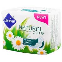 Гігієнічні прокладки Libresse Natural CareMaxi Super 9 шт (7322540591941)