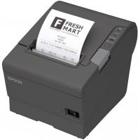 Принтер чеків Epson TM-T88V USB+Ethernet, EDG (C31CA85654)