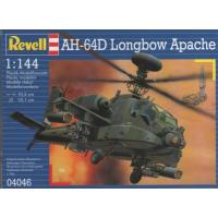 Збірна модель Revell Вертолет AH-64D Longbow Apache 1:144 (4046)