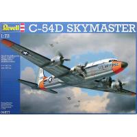 Збірна модель Revell Военно-транспортный самолет C-54 Skymaster 1:72 (4877)
