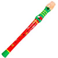Музична іграшка Мир деревянных игрушек Флейта красный (Д217-4)