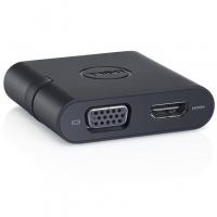 Порт-реплікатор Dell DA200 USB-C to HDMI/VGA/Ethernet/USB 3.0 (470-ABRY)