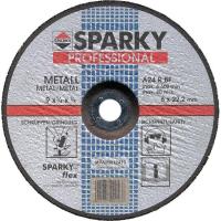 Круг зачистний Sparky шлифовальный по металлу d 180 мм\ A 24 R\ 190301 (1 шт.)\ 18 (20009565204)