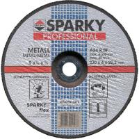 Круг зачистний Sparky шлифовальный по металлу d 230 мм\ A 24 R \190307 (1 шт.)\ 23 (20009565304)