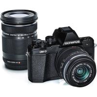 Цифровий фотоапарат Olympus E-M10 mark II Pancake Double Zoom 14-42+40-150 Kit B/B/B (V207053BE000)