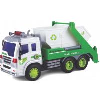 Спецтехніка Junior trucker Строительный мусоровоз со светом и звуком 28 см (33026)