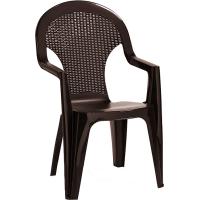 Стілець садовий Allibert Santana Chair коричневый (0915559900)