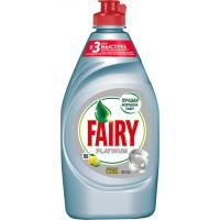 Засіб для ручного миття посуду Fairy Platinum Лимон і лайм 430 мл (4015400992400)