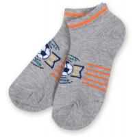 Шкарпетки Bross з футбольним м'ячем сірі (11864-3-5B-gray)