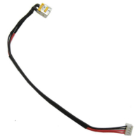Роз'єм живлення ноутбука з кабелем для Acer PJ256 (5.5mm x 1.7mm), 4-pin, 22 см Универсальный (A49026)