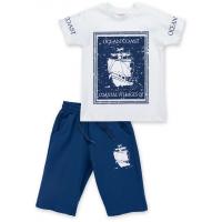 Набір дитячого одягу E&H з вітрильником (8299-128B-white)
