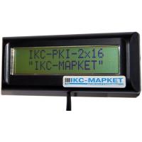 Індикатор покупця ICS-Tech IKC-РКІ-2х16-DB(black)