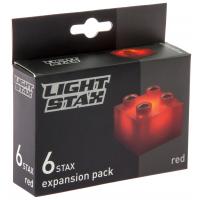 Конструктор Light Stax Junior с LED подсветкой Expansion Красный (LS-M04003)