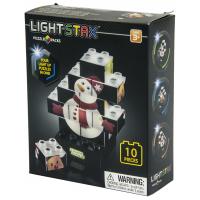 Конструктор Light Stax Junior с LED подсветкой Puzzle Christmas Edition (LS-M03003)