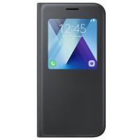 Чохол до мобільного телефона Samsung для A520 - S View Standing Cover (Black) (EF-CA520PBEGRU)