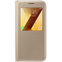 Чохол до мобільного телефона Samsung для A520 - S View Standing Cover (Gold) (EF-CA520PFEGRU)