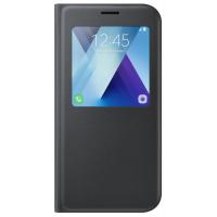 Чохол до мобільного телефона Samsung для A720 - S View Standing Cover (Black) (EF-CA720PBEGRU)
