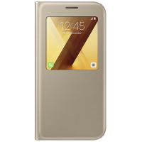 Чохол до мобільного телефона Samsung для A720 - S View Standing Cover (Gold) (EF-CA720PFEGRU)