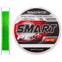 Шнур Favorite Smart PE 4x 150м (салат.) #1.5/0.209мм 7.8кг (1693.10.27)