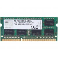 Модуль пам'яті для ноутбука SoDIMM DDR3L 4GB 1600 MHz G.Skill (F3-1600C9S-4GSL)