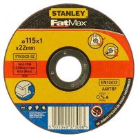 Круг відрізний Stanley отрезной по металлу, 115x1x22.2мм, тип DPC (STA32632)