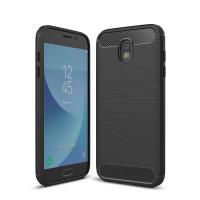 Чохол до мобільного телефона для SAMSUNG Galaxy J3 2017 Carbon Fiber (Black) Laudtec (LT-J32017B)