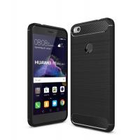 Чохол до мобільного телефона для Huawei P8 Lite 2017 Carbon Fiber (Black) Laudtec (LT-P8L2017B)